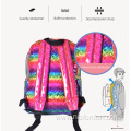 Rainbow Fantasy PU Fantasy Children's Book Bag